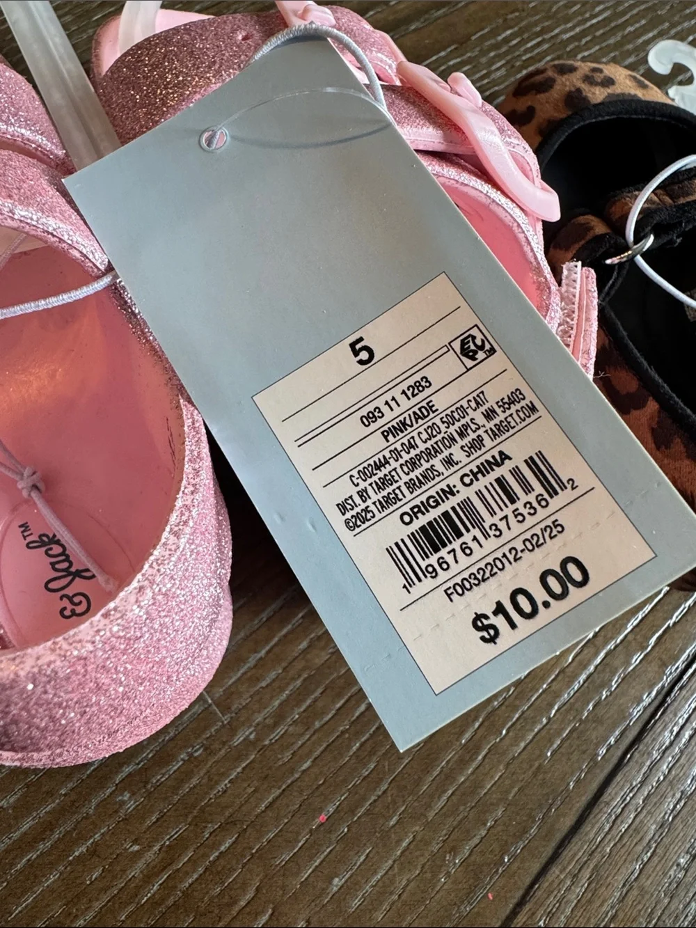 Cat & Jack Baby Girls Sandals & Flats Bundle Size 5 New NWT
